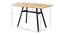 Iona 6 Seater Solid Wood Dining Table (Natural Finish) by Urban Ladder - Rear View Design 1 - 844723