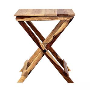 woodenmood Cheslea Solid Wood Side Table in Natural Finish-picture-17