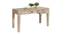 Metro Solid Wood Study Table (Natural Finish) by Urban Ladder - Front View Design 1 - 844769