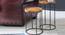 Shadow Solid Wood Nested Tables - Set of 2 (Honey Oak And Black Finish) by Urban Ladder - Ground View Design 1 - 844810