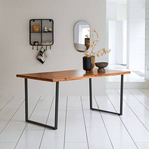 Ewan 6 Seater Honey Oak Dining Table-image-10