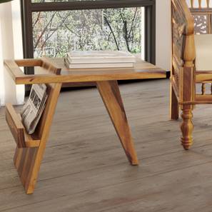 Girli Solid Wood Side Table in Provincial Teak Finish-image-38