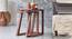 Reeves Solid Wood Nested Tables - Set of 2 (HONEY Finish) by Urban Ladder - Front View Design 1 - 844834