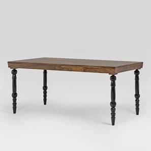 Eilidh 6 Seater Rustic Teak Dining Table-image-2
