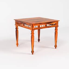 woodenmood Harlin 4 Seater Honey Oak Dining Table-picture-10