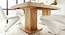 Perla 6 To 8 Seater Solid Wood Dining Table (Rustic Teak Finish) by Urban Ladder - Design 1 Side View - 844882