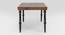 Eilidh 6 Seater Solid Wood Dining Table (Rustic Teak Finish) by Urban Ladder - Ground View Design 1 - 844886