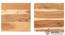 Harlin Solid Wood Nested Tables - Set of 2 (Natural & Black Finish) by Urban Ladder - Ground View Design 1 - 844943