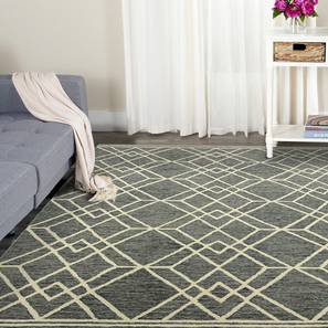 Carpets And Rugs In Goa Design Grey Wool 5 X 8 Feet Carpet