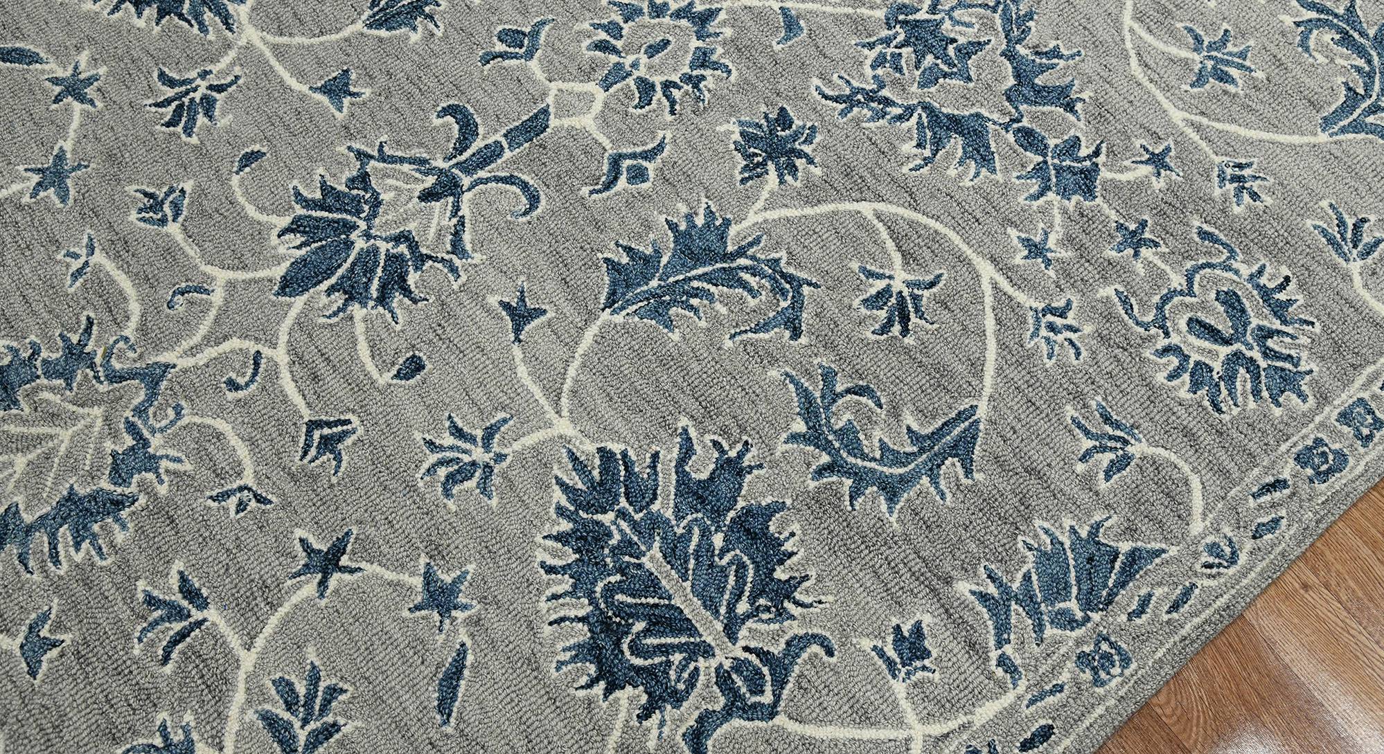 Grey Wool Carpet 8 X 10 Feet Urban Ladder