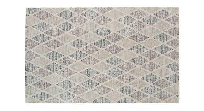 Celeste Wool Carpet - 5x8 (Grey, 5 x 8 Feet Carpet Size) by Urban Ladder - - 
