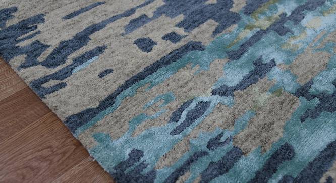 Orion Wool & Viscose Carpet - 5x8 (Sand, 5 x 8 Feet Carpet Size) by Urban Ladder - - 