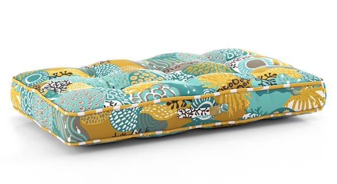 Cathy Floor Cushion in Underwater Tokyo (Underwater Tokyo, 20 x 36 inch Size) by Urban Ladder - Cross View - 845530