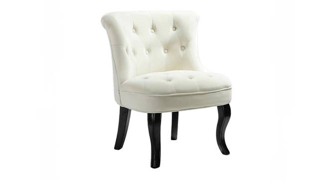 Isolde Upholstered Side Chair (Ivory) by Urban Ladder - Front View Design 1 - 845707