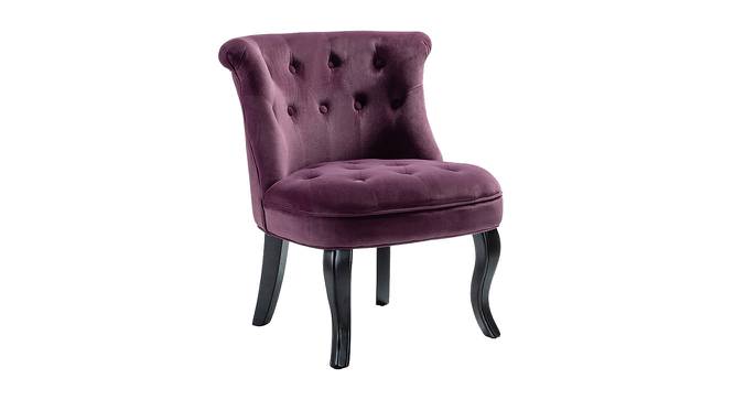 Isolde Upholstered Side Chair (Maroon) by Urban Ladder - Front View Design 1 - 845709