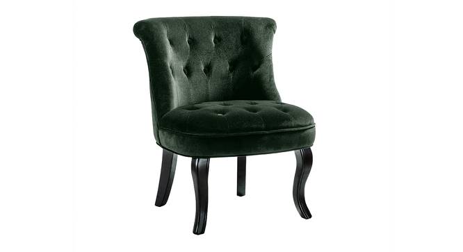 Isolde Upholstered Side Chair (Bottle Green) by Urban Ladder - Design 1 Side View - 845723