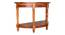 Cane Solidwood Console Table In Honey Color (Matte Finish) by Urban Ladder - Design 1 Side View - 845986