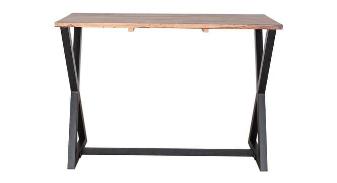 Modern Solidwood Console Table In Honey Color (Matte Finish) by Urban Ladder - Design 1 Side View - 845989