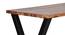 Modern Solidwood Console Table In Honey Color (Matte Finish) by Urban Ladder - Rear View Design 1 - 846017