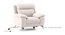 Emila Recliner (Cream, One Seater) by Urban Ladder - Cross View Design 1 - 846066