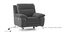 Emila Recliner (Grey, One Seater) by Urban Ladder - Cross View Design 1 - 846076