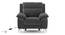 Emila Recliner (Grey, One Seater) by Urban Ladder - Front View Design 1 - 846077