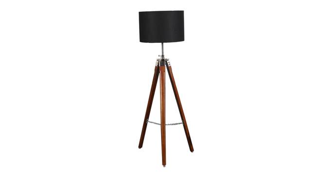 Ventonsia Solid Wood Floor Lamp (Brown) by Urban Ladder - Front View Design 1 - 846776
