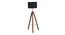 Ventonsia Solid Wood Floor Lamp (Brown) by Urban Ladder - Front View Design 1 - 846776