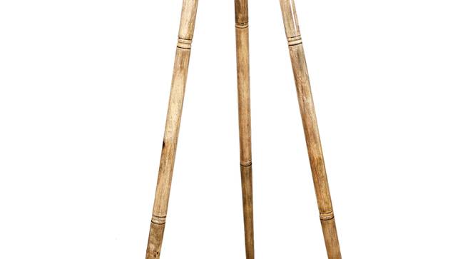Kaze Solid Wood Floor Lamp (Grey) by Urban Ladder - Design 1 Side View - 846793