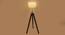 Ruldo Solid Wood Floor Lamp (Black) by Urban Ladder - Ground View Design 1 - 846801