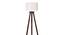 Gordie Solid Wood Floor Lamp (Brown) by Urban Ladder - Rear View Design 1 - 846814