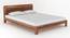 Davis Non Storage Bed in Teak Finish (Teak Finish, King Bed Size) by Urban Ladder - - 