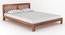 Smith Non Storage Bed in Teak Finish (Teak Finish, Queen Bed Size) by Urban Ladder - - 