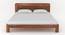 Davis Non Storage Bed in Teak Finish (Teak Finish, King Bed Size) by Urban Ladder - - 