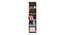 Andrie Single Door Wardrobe (Wenge & Frosty Finish) by Urban Ladder - Ground View Design 1 - 846965