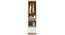 Andrie Single Door Wardrobe with one Drawer (Walnut & Frosty Finish) by Urban Ladder - Ground View Design 1 - 846966