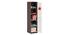 Andrie Single Door Wardrobe (Wenge & Frosty Finish) by Urban Ladder - Rear View Design 1 - 846976