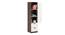 Andrie Single Door Wardrobe with Two Drawer (Wenge & Frosty Finish) by Urban Ladder - Rear View Design 1 - 846980