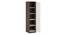 Andrie Single Door Wardrobe (Wenge & Frosty Finish) by Urban Ladder - Ground View Design 1 - 846986