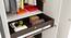 Andrie 3 Door Wardrobe with Mirror and Drawer (Wenge & Frosty Finish) by Urban Ladder - Image 2 Design 1 - 847035