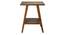 Walnut Hues Side Table (Matte Finish) by Urban Ladder - Ground View Design 1 - 847050