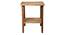 Gold Knots Side Table (Matte Finish) by Urban Ladder - Ground View Design 1 - 847052
