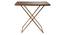 Walnut    Hues Side Table (Matte Finish) by Urban Ladder - Ground View Design 1 - 847060