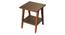 Walnut Hues Side Table (Matte Finish) by Urban Ladder - Design 1 Side View - 847092