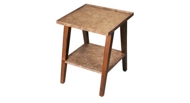 Gold Knots Side Table (Matte Finish) by Urban Ladder - Design 1 Side View - 847093