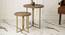 Mirage Nested Table (Matte Finish) by Urban Ladder - Front View Design 1 - 847143