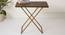 Walnut    Hues Side Table (Matte Finish) by Urban Ladder - Front View Design 1 - 847156