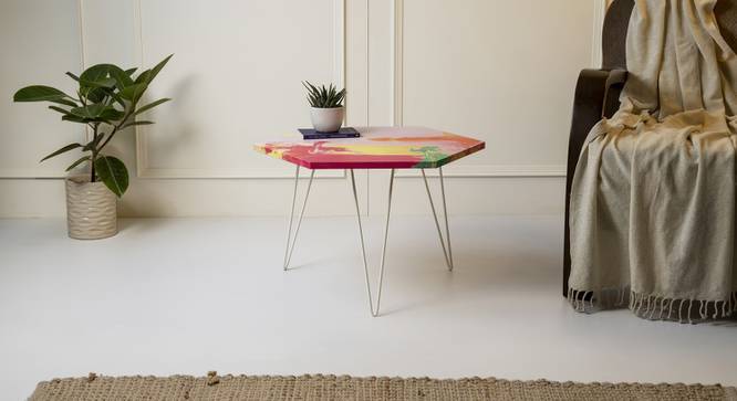 Neon Coffee Table (Matte Finish) by Urban Ladder - Front View Design 1 - 847174