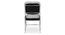 Ronald Visitor Chair - Black (Black) by Urban Ladder - Design 1 Side View - 847216