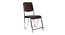 Donald Visitor Chair - Black,Brown (Brown) by Urban Ladder - Front View Design 1 - 847224